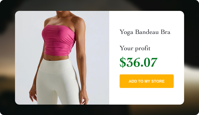Yoga Bandeau Bra 